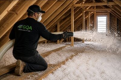 Professional attic insulation service